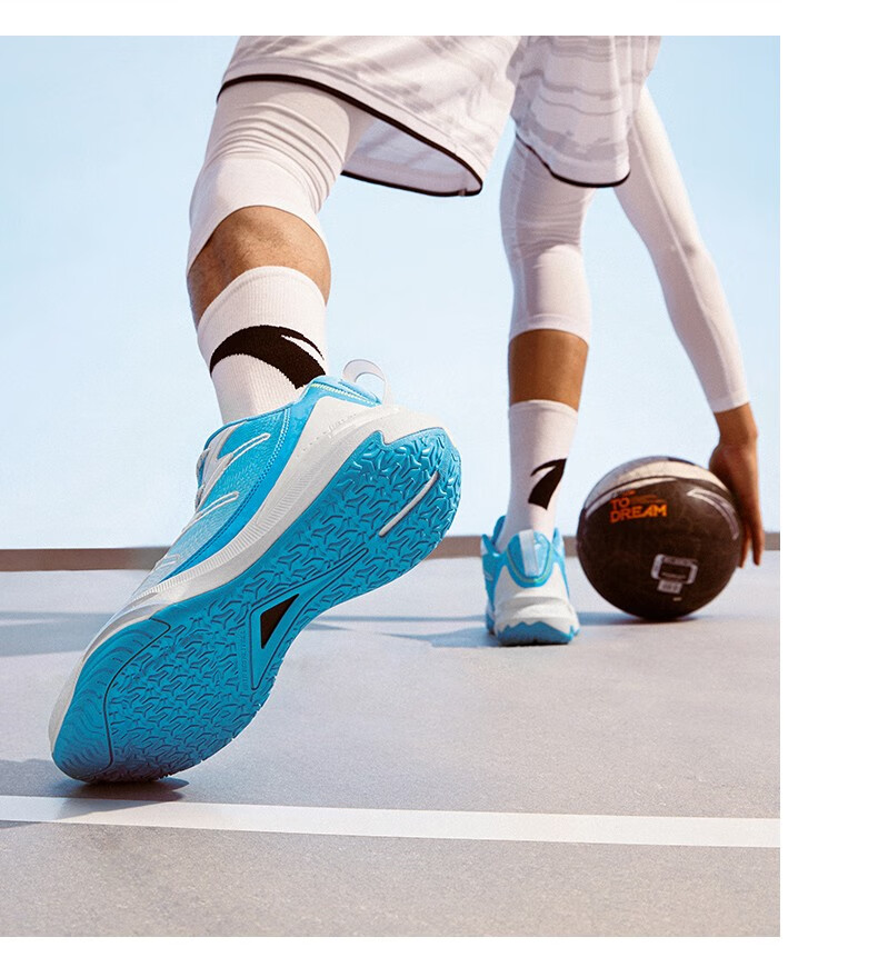 【速决5代】安踏篮球鞋男2022秋季男鞋实战耐磨缓震运动鞋高回弹球鞋