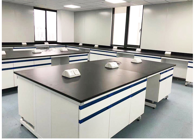 实验台化学试验桌化验室实验室工作台钢木边台物理水槽操作中央台全木