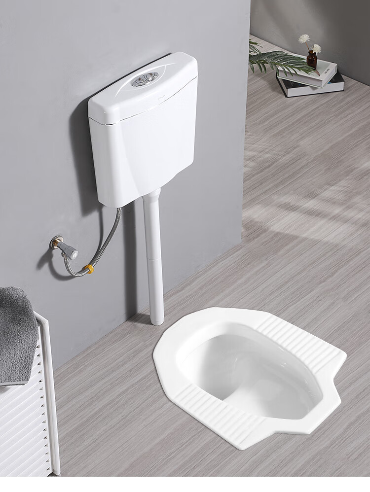 科勒(kohler) 科勒蹲便器蹲坑防臭家用工程大便器感应暗藏水箱k-2044