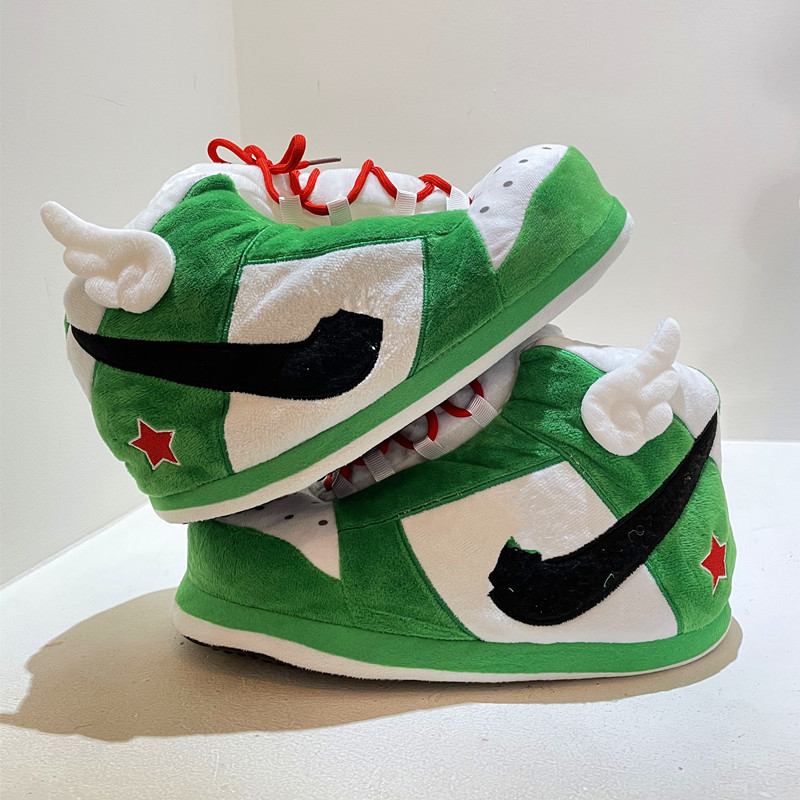 棉鞋aj恶搞aj大棉拖鞋搞怪奇葩创意胖a锥棉鞋居家拖冬男女可爱恶搞4代