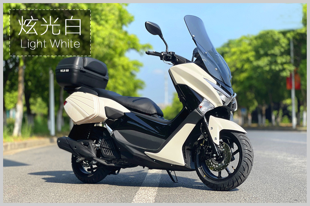 2022款猛士vmax大踏板燃油摩托车雅马哈nmax款旅行机车155cc水冷国四