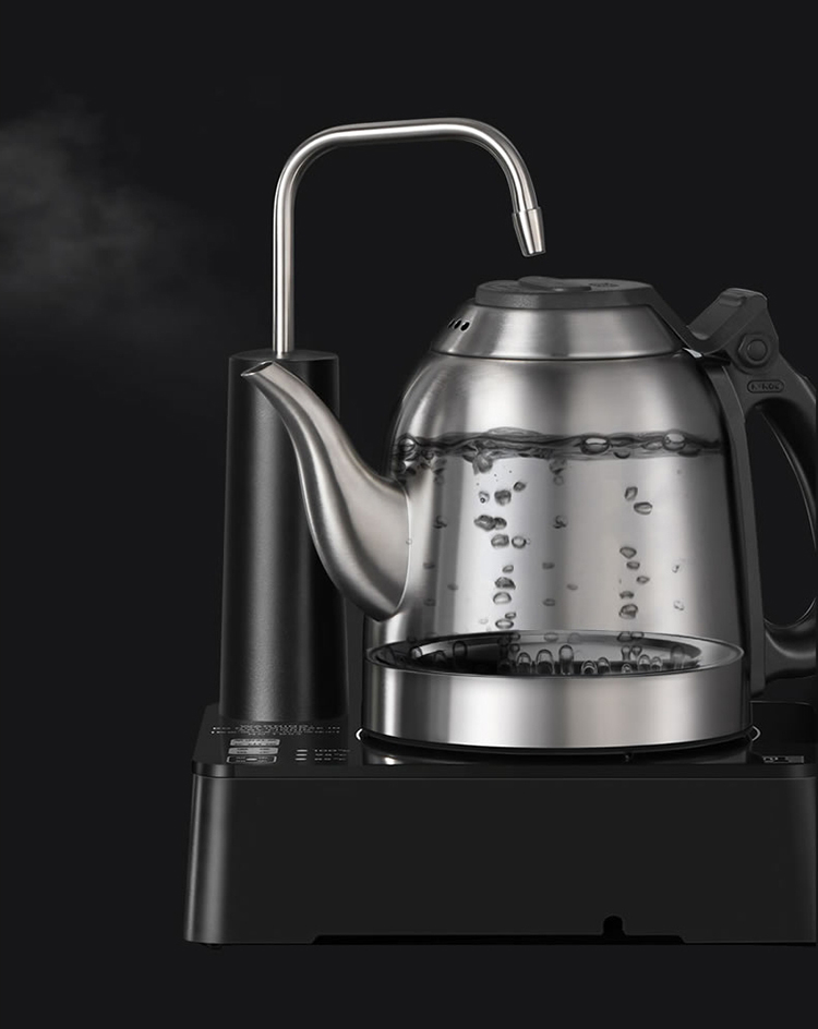 吉谷烧水壶tb0302泡茶专用智能恒温一体自动上水电热水壶家用电水壶防