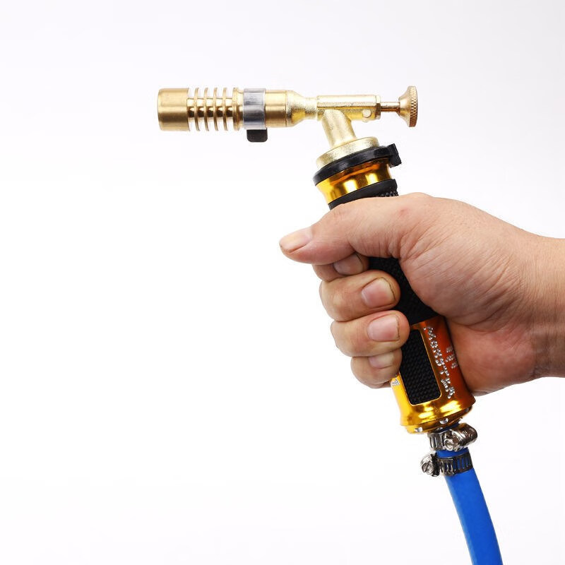 焊接铁铝不锈钢高温喷火枪手动打火全铜焊枪25米防爆管无焊丝焊枪一套