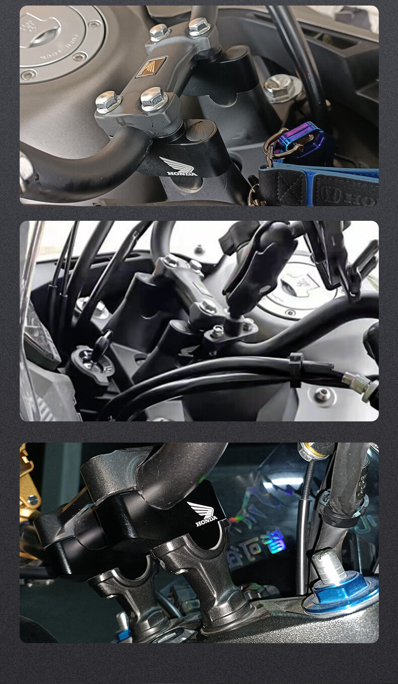 适用于本田cb650r车把加高改装cb400x/f 500x650r ctx700摩托车把手