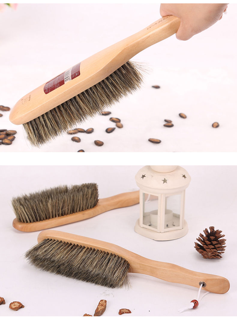 床刷大号毛刷子木头扫床刷卧室床上沙发汽车除尘刷扫床笤帚床刷扫床刷