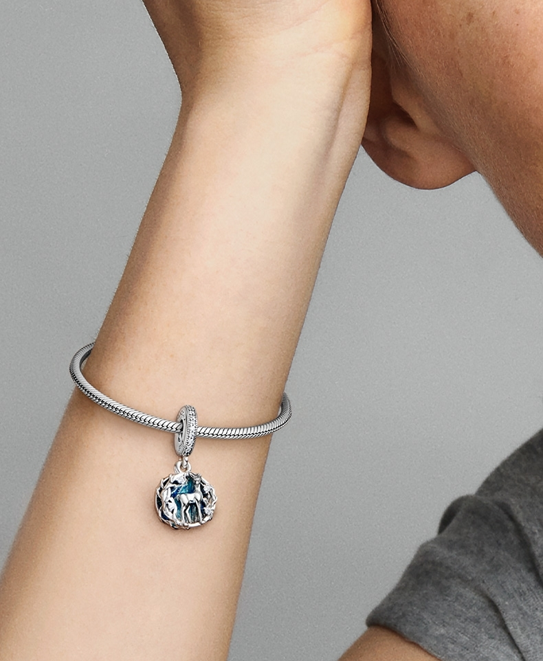 pandora潘多拉925银哈利波特系列牝鹿守护神吊饰790013c01生日圣诞