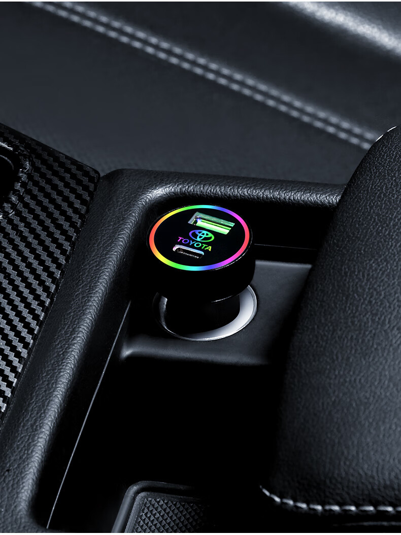 适用21款广汽丰田赛那专用数据线卡罗拉双擎塞纳点烟器转插头车载手机