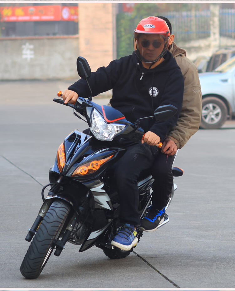 双狮牌国四电喷125宗申动力宽轮真空胎燃油弯梁摩托车男女可上牌双狮