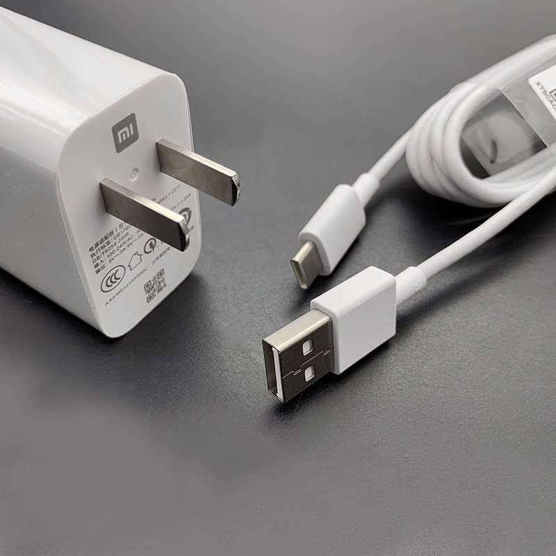 小米9原装充电器数据线27w充电头chargeturbo快充3a原配充电线小米9
