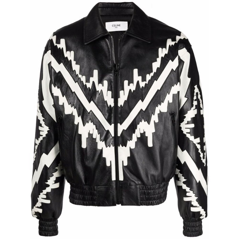 欧洲直采celine赛琳男装2021秋冬男士夹克2e936280d09bw黑色m