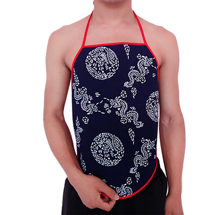 kj肚兜男士成人中国风男士金艾草男式吊带内衣中老年成人护肚护胃