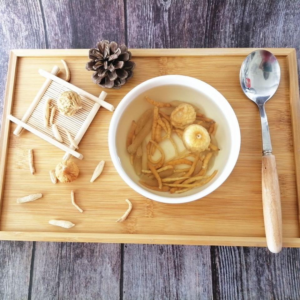 黄芪太子参卟气血汤儿童汤包料麦冬无花果材料组合食材小孩好脾胃