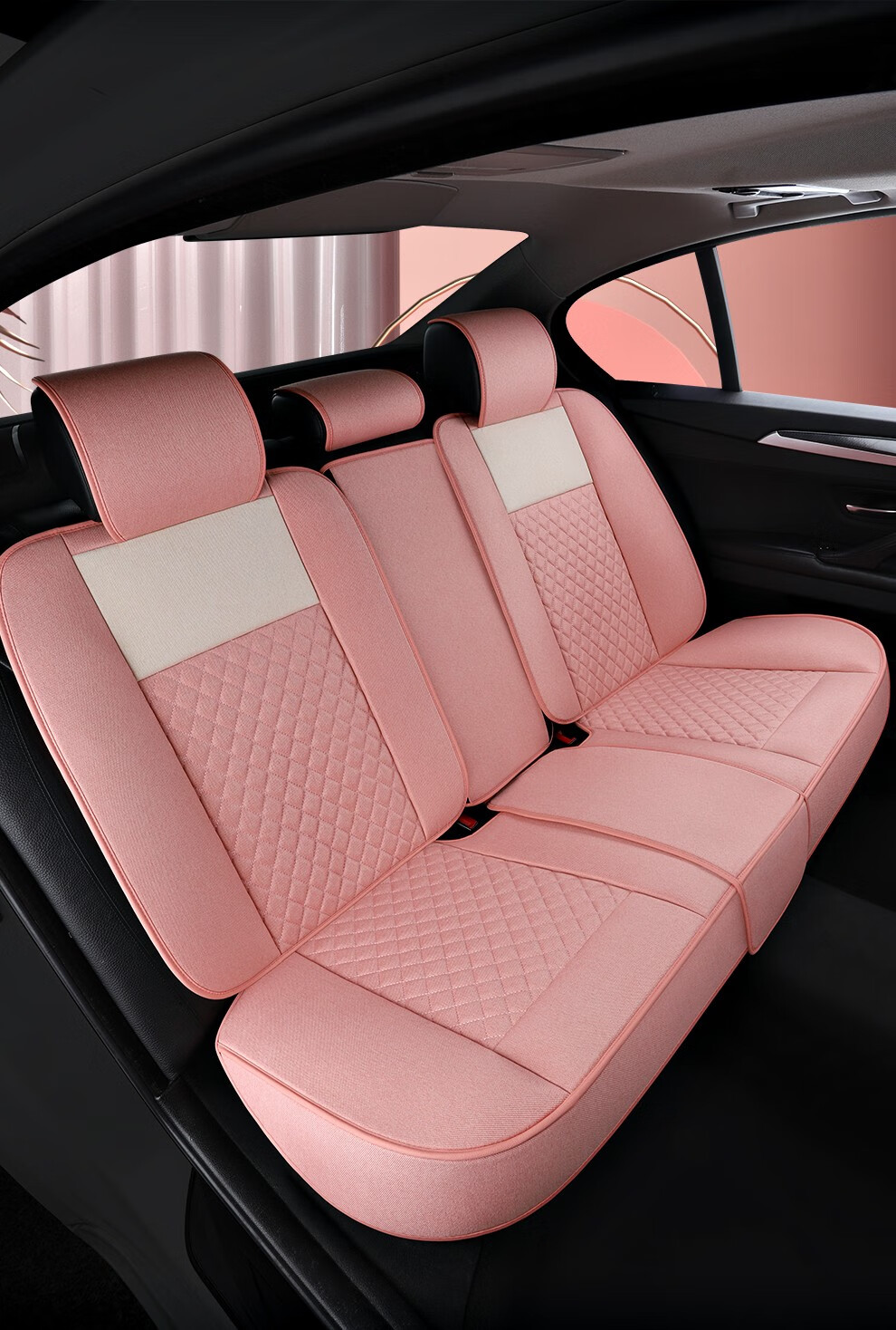 汽车改装坐垫斯柯达明锐昕动速派晶锐内饰四季通用亚麻全包座椅套潮流