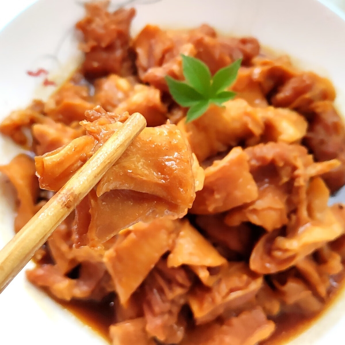 牛肉套皮真空包装新鲜冷冻加热即食方便成品菜现做牛筋肉熟食牛肉套皮