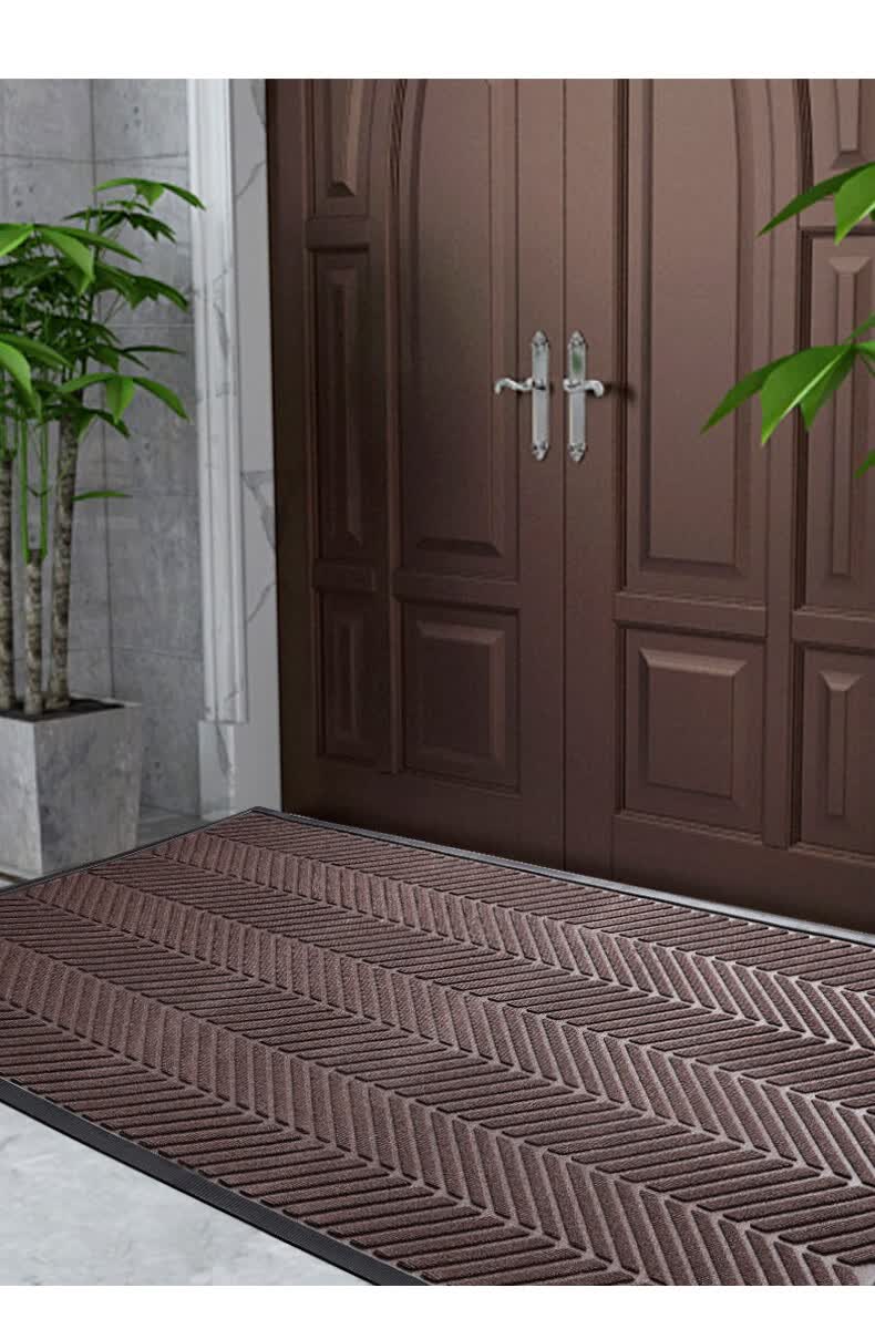 别墅门口防滑地垫别墅入户门地垫家用进门口大门口防滑蹭土脚垫子酒店