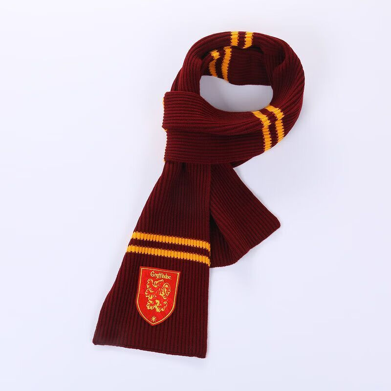 哈利波特围巾赫奇帕奇哈利波特围巾加厚保暖电影版男女学生冬季四学院