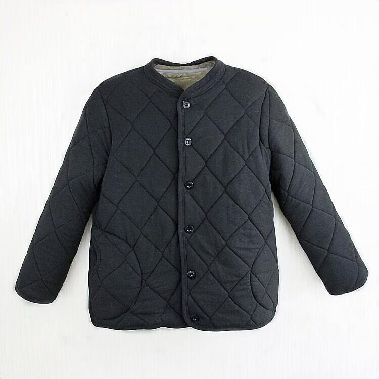 恒源祥旗下彩羊男士驼绒棉袄中老年宽松休闲外套薄款内外穿爷爷保暖