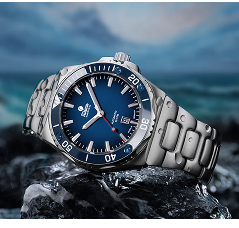 德国手表拓天马tutima m2运动纵横七海系列 自动机械男表 6155-04