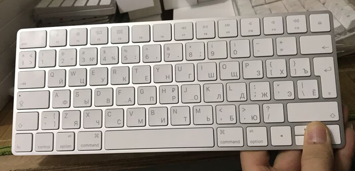 苹果无线蓝牙ipad键盘imac电脑 magic keyboard 2 二代 妙控充电 国标