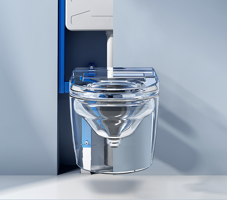 欧诺莎隐藏式马桶水箱家用嵌入悬挂入墙式冲水箱悬挂坐便器墙排暗装