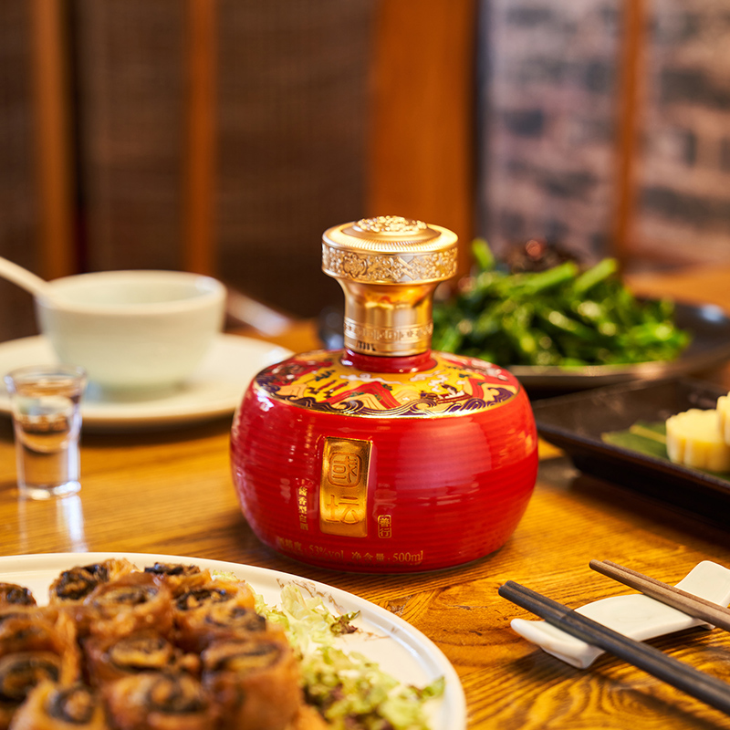 贵州茅台镇国坛善行53度酱香型白酒收藏送礼宴请婚宴酒水500ml单瓶