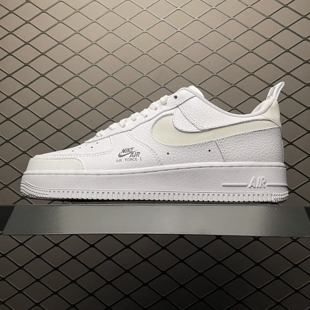 ni·ke耐·克【官方旗舰店】af1空军一号经典低帮荔枝纹3m反光男女鞋