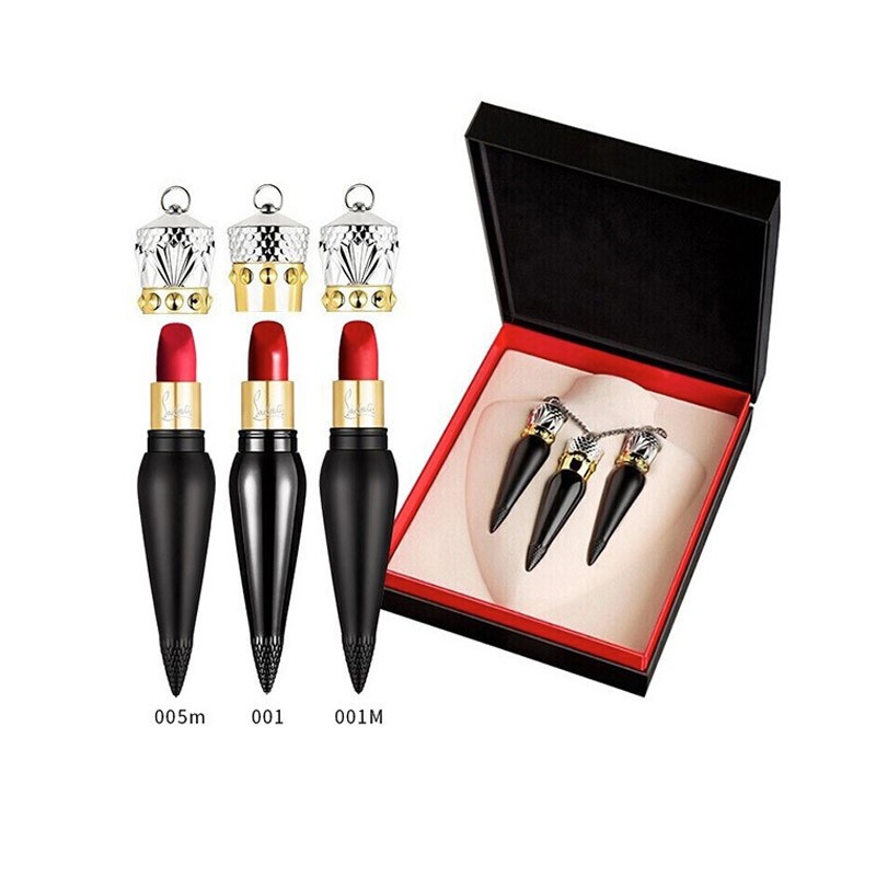 christianlouboutin克里斯提cl萝卜丁女王权杖口红唇膏情人节礼盒套装