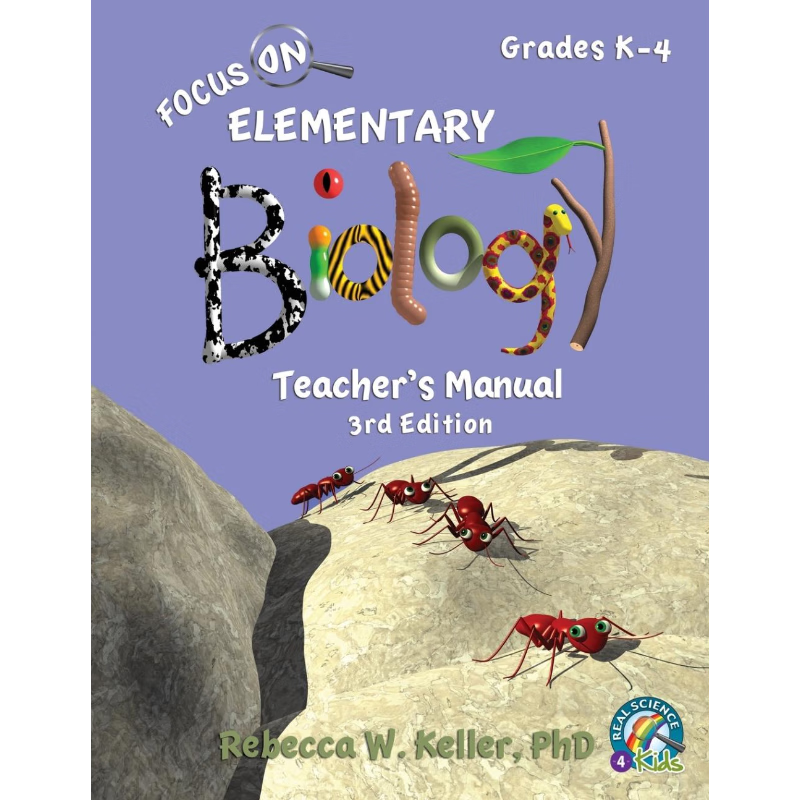 按需印刷Focus On Elementary Biology Teacher's Manual 3rd Edition[9781941181355]