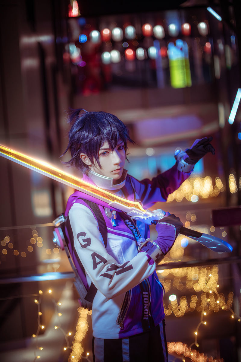 王者荣耀cos服男李白游戏李白皮肤敏锐之力游戏cosplay服装漫展男敏锐