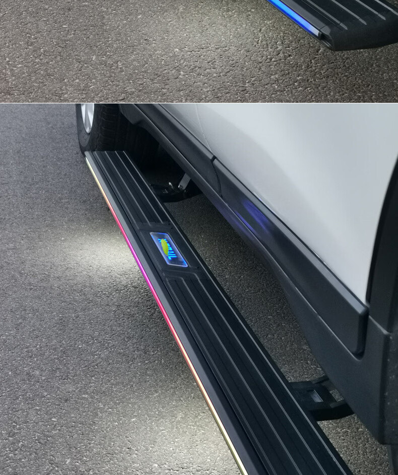 适用于长安unik电动脚踏板cs75plus欧尚x7改装cs55迎宾cs85cs95侧踏板
