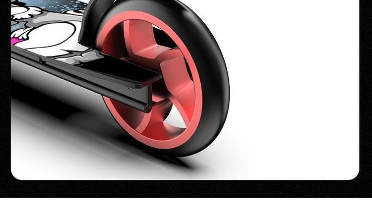 极限运动儿童滑板车两轮特技刷街青少年8岁以上12成人代步scooter