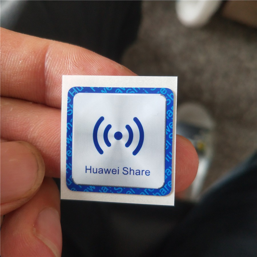 原装进口nfc华为一碰传nfc贴纸标签抗金属电子标签huawei sha 5片原装