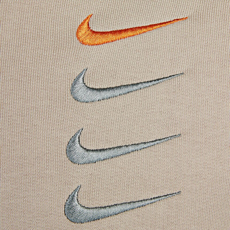 nike耐克卫衣男装女装2022春季新款情侣运动服宽松三勾圆领套头衫舒适