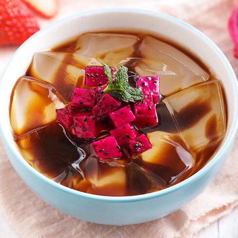 海藻凉粉青岛石花菜老凉粉 海石花凉粉500g/袋 青岛海石花菜凉粉5*