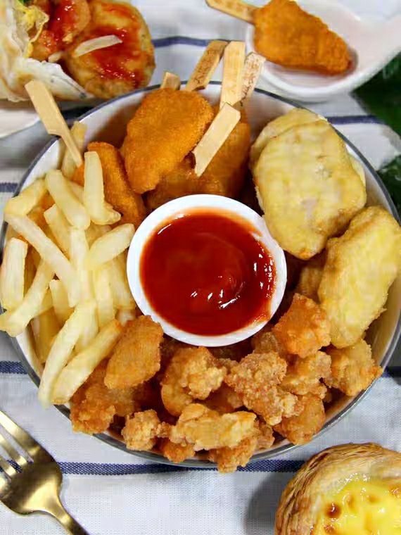 鸡米花 卡兹鸡排(各2斤)【图片 价格 品牌 报价】-京东