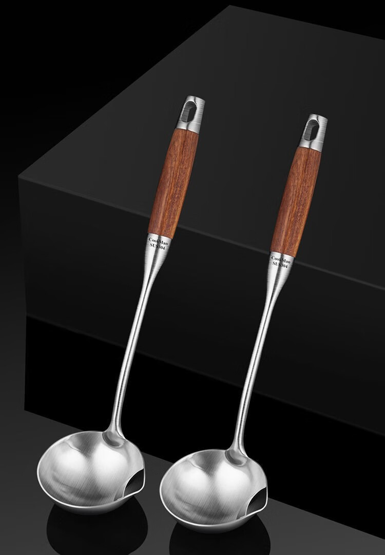 苏泊尔品质同款德国304不锈钢隔油勺家用去油喝汤油汤分离勺汤勺沥撇