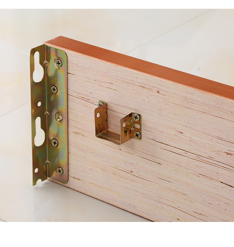 床子松木板条支撑横杆床边框侧板配件桉木芯床边海棠色192米长一对2块