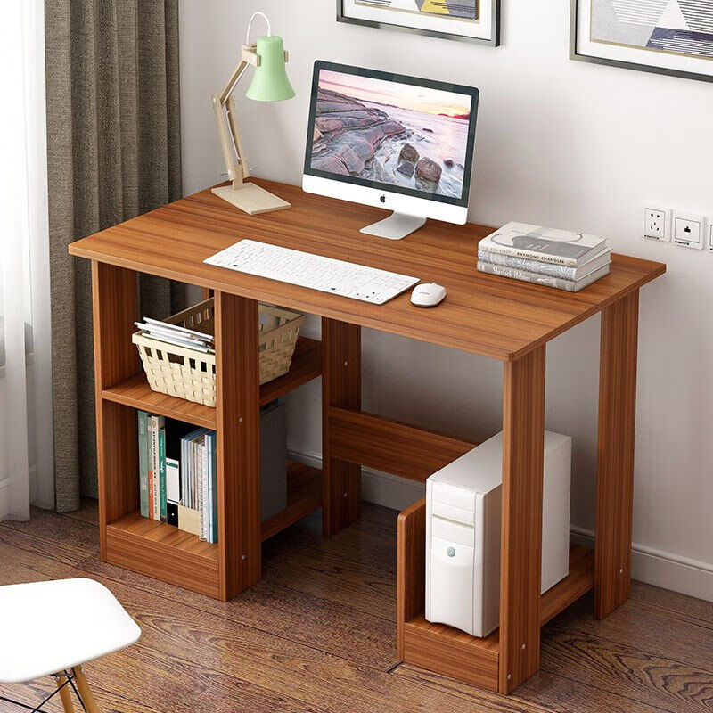 电脑桌现代台式书桌学生学习桌写字桌家用办公小桌子 【功能款】100cm