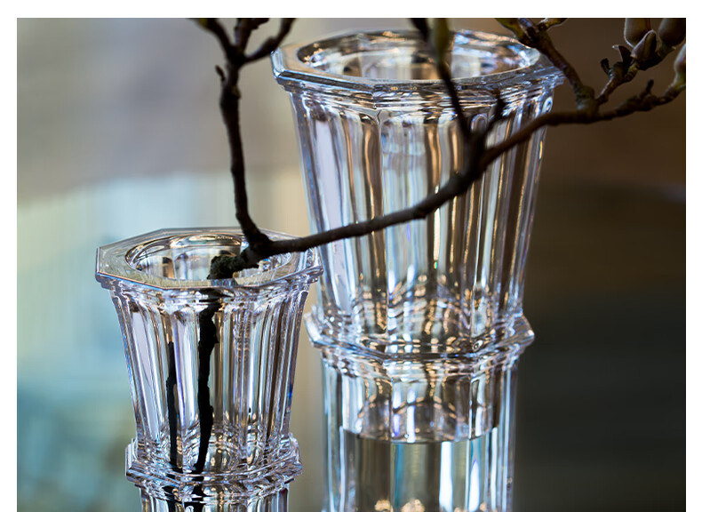 baccarat巴卡拉harcourt哈酷系列1841花瓶直筒形透明