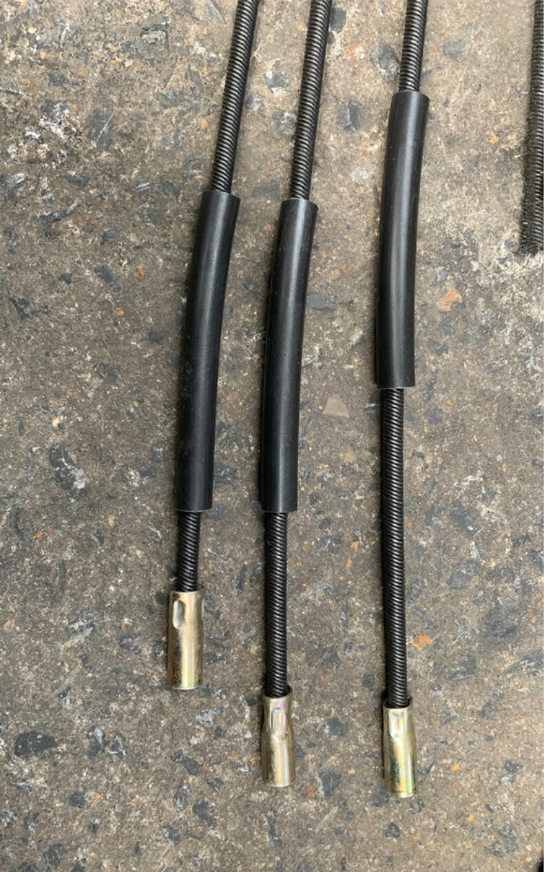 电工线管疏通器电线管疏通水泥混泥土硬物堵塞疏通电锤钻通下水道钢丝