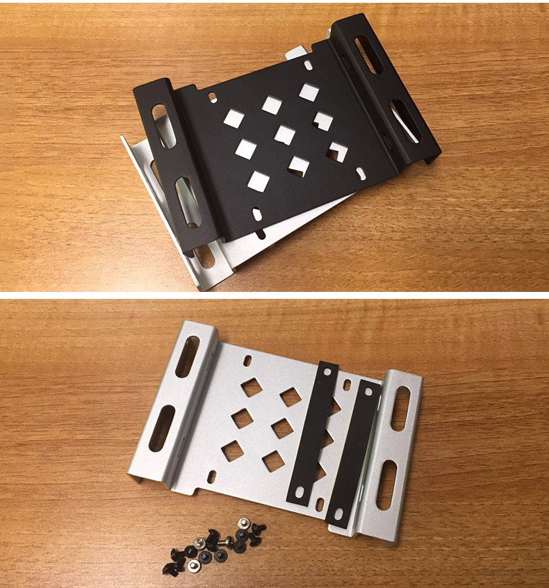 索厉台式机光驱位硬盘托架2535转525英寸硬盘转接架机械ssd硬盘支架sl