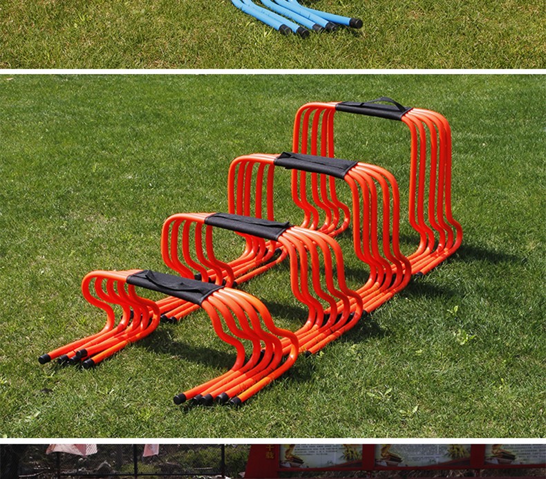 宗元嘉欣足球小跨栏架儿童小栏架塑料训练跨栏障碍物敏捷栏跳栏杆架50