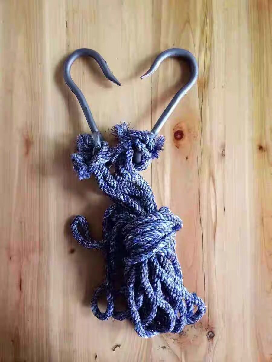 s吊钩钢钩子挑水扁担s铁挂钩园林工具铁钩起重货钩拉钩钩子1个【图片