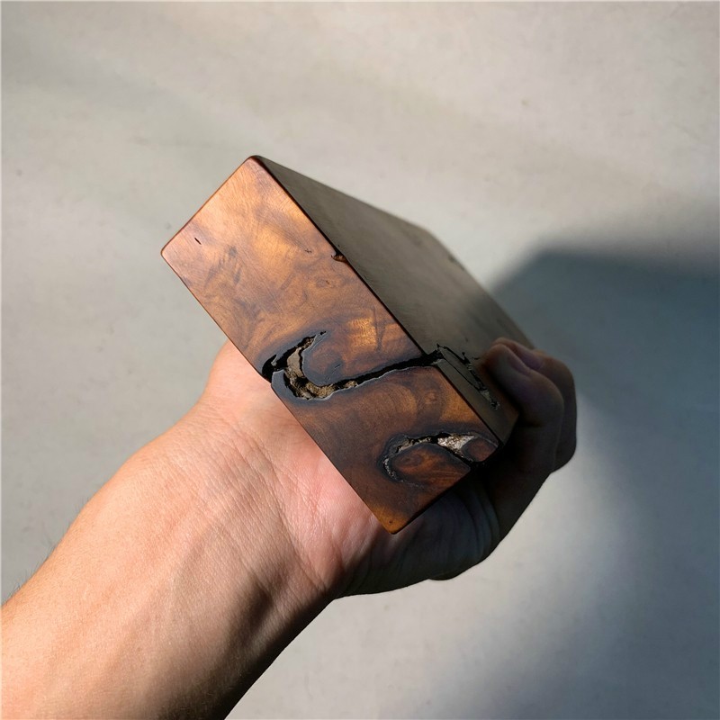 豪珠雷击枣木精品天然孤品雷击木原料道教法器令牌料顺丰款式二