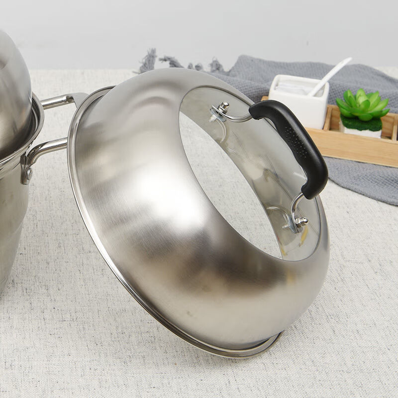 锅盖家用铁锅锅盖电饼铛锅盖蒸锅盖子高盖通用鼎盖钢筋锅盖26cm28