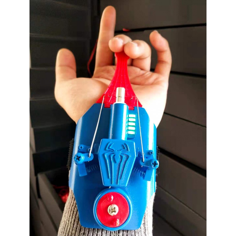 蜘蛛侠吐丝发射器黑科技绳索线可收回喷射蛛丝的装备潮玩儿童礼物