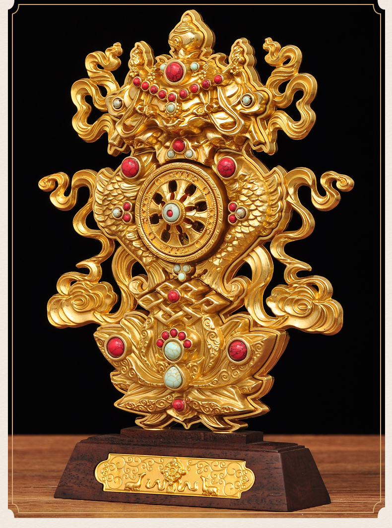 八宝摆件八宝八供养全套八瑞相组合总集藏传密宗佛具八吉祥集合梵mjx