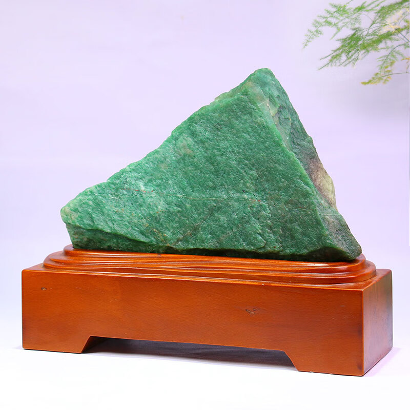 涵韵珠宝南阳独山玉原石收藏级天蓝料独玉原石标本天然玉石摆件