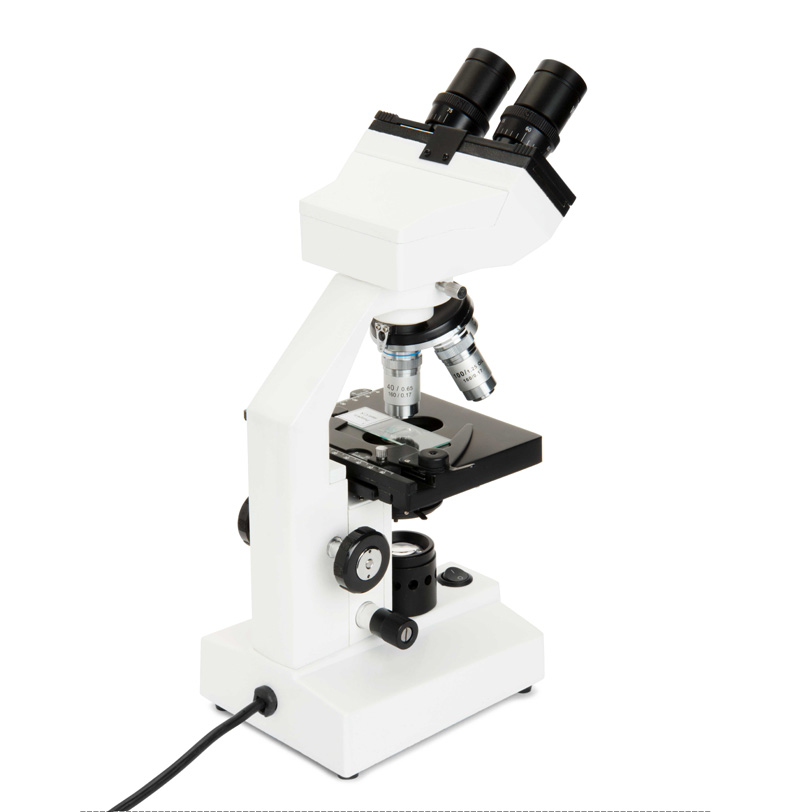 星特朗双目生物光学显微镜高倍高清学生儿童成人实验室科普便携家用