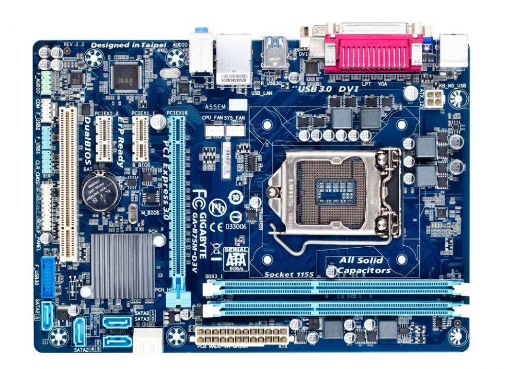 gigabyte/技嘉 b75m-d3v d2v hd3 d2p d3h ds3v台式机电脑主板 桔色